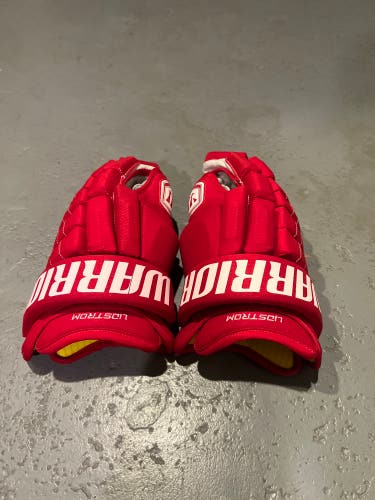 Red Wings Warrior Franchise Gloves 15" Pro Stock (Used)