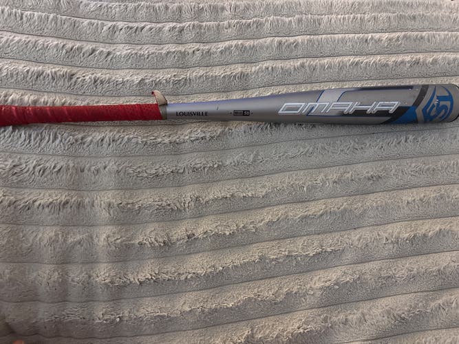 2020 Louisville Slugger Omaha Alloy BBCOR Certified Bat (-3) 28 oz 31" (Used)