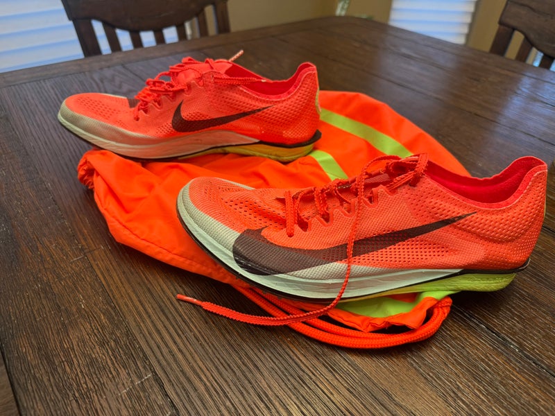 Orange Men's Adult Size M 8.5 (W 9.5) Nike (Used)