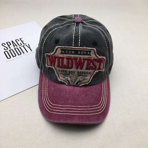 Vintage baseball cap sunshade sunscreen hat embroidered retro cap unisex