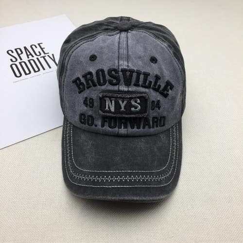 Vintage baseball cap sunshade sunscreen hat embroidered retro cap unisex