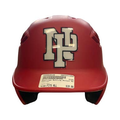Used Rawlings Batting Helmet No Mask Red Fits all 11859-S000029126