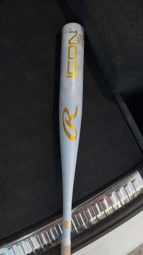 2026 Rawlings Icon Composite BBCOR Certified Bat (-3) 30 oz 33" (Used)