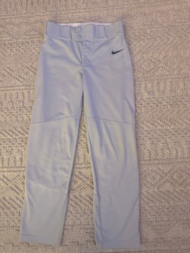 Gray Men's Large Youth Nike Game Pants (Used)