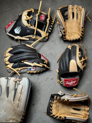 Rawlings Heart of the Hide RH Infield Baseball Glove 11.5" (Used like new)