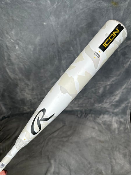 2025 Rawlings Icon Composite Bat USSSA Certified (-5) Composite 27 oz 32" (Used)