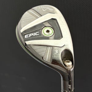 CALLAWAY EPIC 3 HYBRID (20 DEGREE)