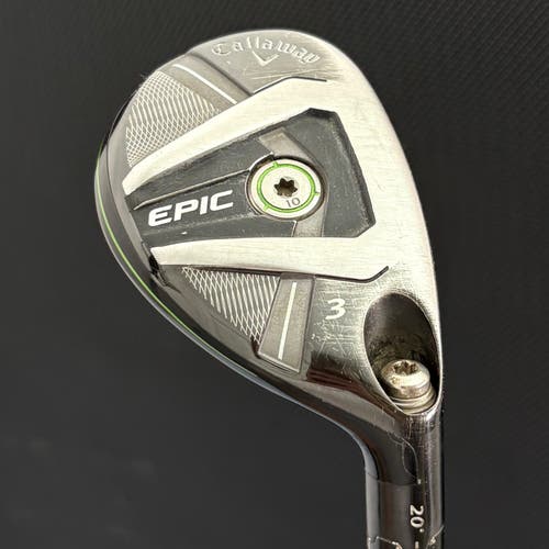 CALLAWAY EPIC 3 HYBRID (20 DEGREE)
