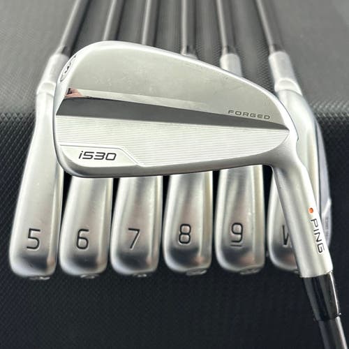 PING I530 IRON SET 4-W ORANGE DOT