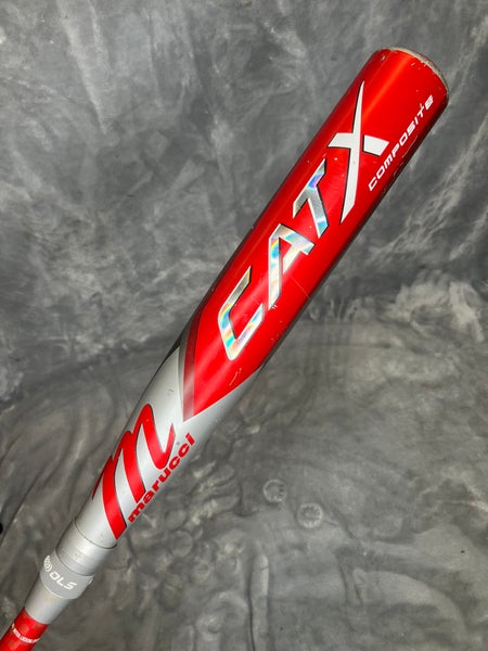 2023 Marucci CAT X Composite Bat BBCOR Certified (-3) Composite 29 oz 32" (Used)