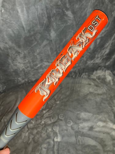 Orange 2015 Miken Freak Composite Bat Composite 26 oz 34" (Used)