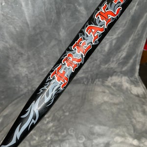 Black 2023 Miken Freak Composite Bat Composite 26 oz 34" (Used)