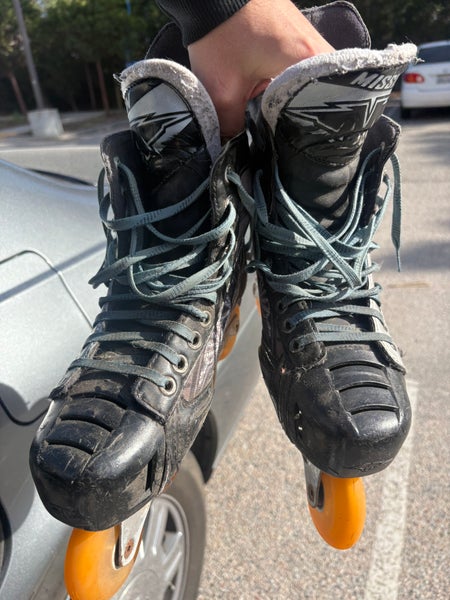 Mission Inhaler NLS6 Hockey Skates Wide Width 7 (Used)
