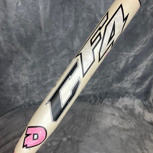 White 2011 DeMarini CF4 Bat (-10) 23 oz 33" (Used)