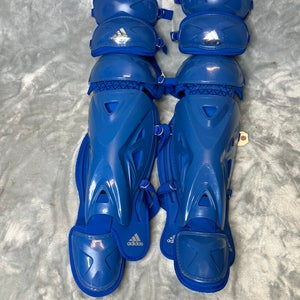 Blue Adult Adidas Pro Series Catcher's Leg Guard (Used)