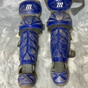 Blue Youth Marucci Catcher's Leg Guard (Used)