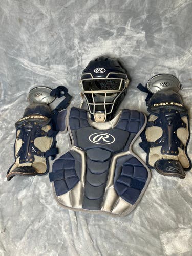 Intermediate Rawlings Velo 2.0 Catcher's Set (Used)