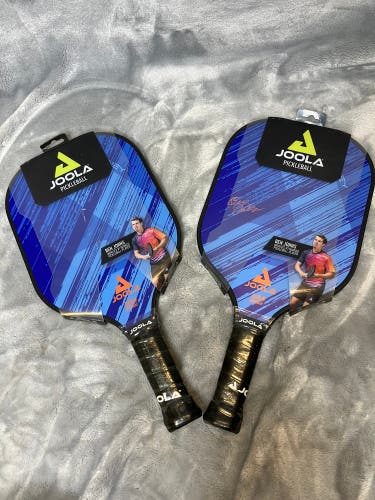 JOOLA Ben Johns Journey Blue 10mm Pickleball Paddle 2 Pack (New)