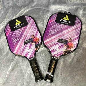 JOOLA Ben Johns Journey Purple 10mm Pickleball Paddle 2 Pack (New)