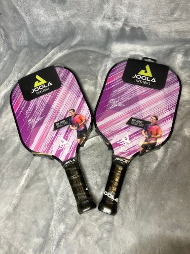 JOOLA Ben Johns Journey Purple 10mm Pickleball Paddle 2 Pack (New)