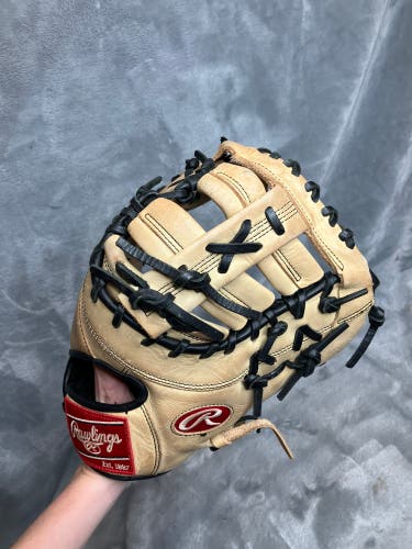 Brown Rawlings Gold Glove Elite RH First Base Baseball Glove 13" (Used)