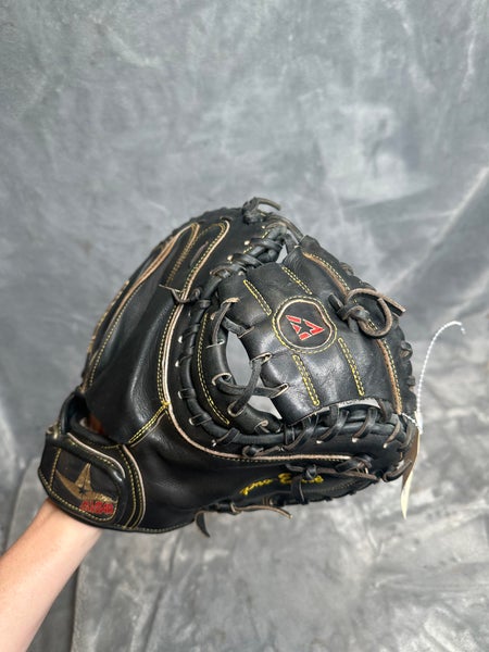 Black All Star Pro elite RH Catcher's Baseball Glove 33" (Used)