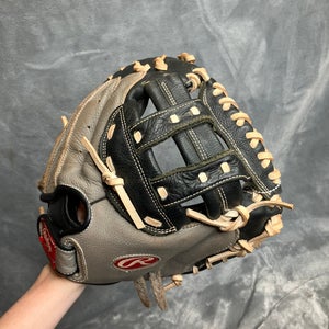 Black Rawlings Highlight Series RH Catcher's Baseball Glove 32.5" (Used)