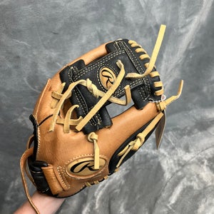 Brown Rawlings Sure Catch RH Infield Baseball Glove 10" (Used)