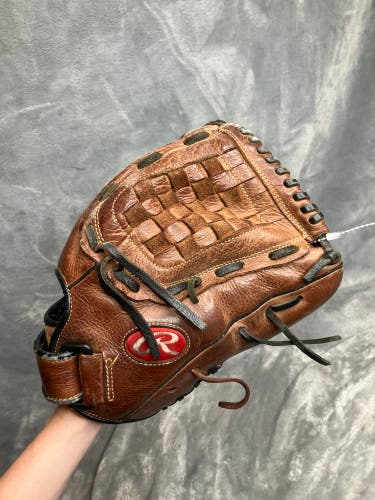 Brown Rawlings Mark of a Pro RH Pitcher's Baseball Glove 12.5" (Used)