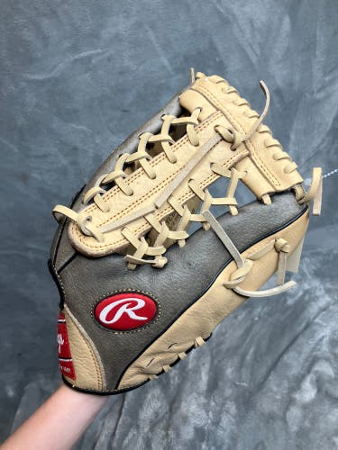 Brown Rawlings Prodigy Series RH Outfield Baseball Glove 11.5" (Used)
