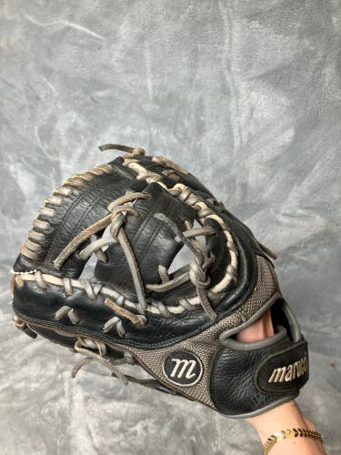 Black Marucci Geaux LH First Base Baseball Glove 12.5" (Used)