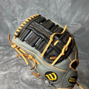 Gray Wilson A500 LH Outfield Softball Glove 12.5" (Used)