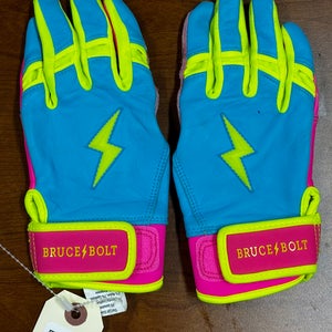 Medium Bruce Bolt Batting Gloves (Used)