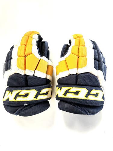 Used CCM C300 Junior Gloves Navy Blue 13" 11860-S000305645