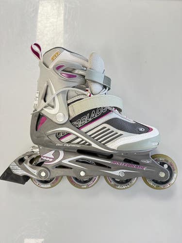 Used Rollerblade SG5 WOMENS 8 Senior Rec Fitness Skates Grey Senior 8 11860-S000305593