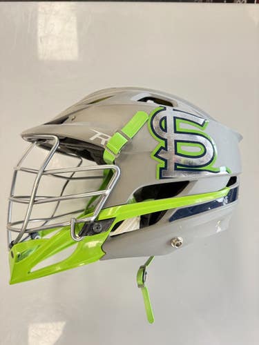 Used Cascade R Lacrosse Helmet Grey One Size 11860-S000305588