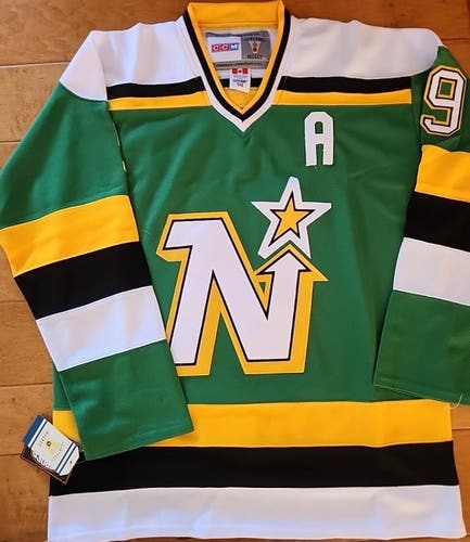 Minnesota North Stars Throwback Mike Modano Large Jersey