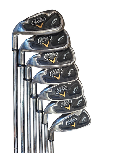 Used Callaway BIG BERTHA FUSION Mens Iron Set LH 3I-PW 11850-S000023665