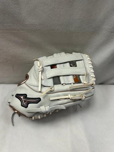 Used Mizuno GMVP 1200SF 2DW BB/SB Glove RH Throw White 12" 11490-S000269981