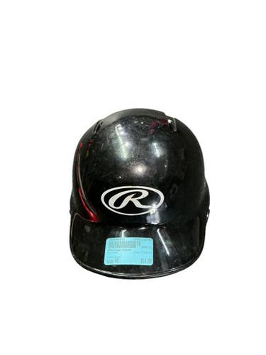 Used Rawlings MLTBH-R1 Batting Helmet No Mask Black One Size 10743-S000480811