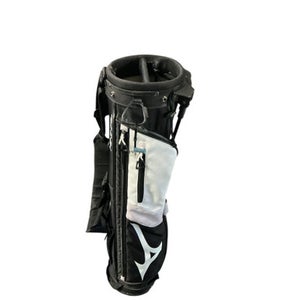 Used Mizuno SUNDAY BAG Mens Cart Bag Black 10743-S000480915