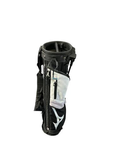 Used Mizuno SUNDAY BAG Mens Cart Bag Black 10743-S000480915