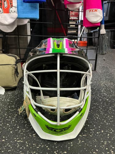 Used Cascade XRS PRO Lacrosse Helmet Grey One Size 10743-S000480890