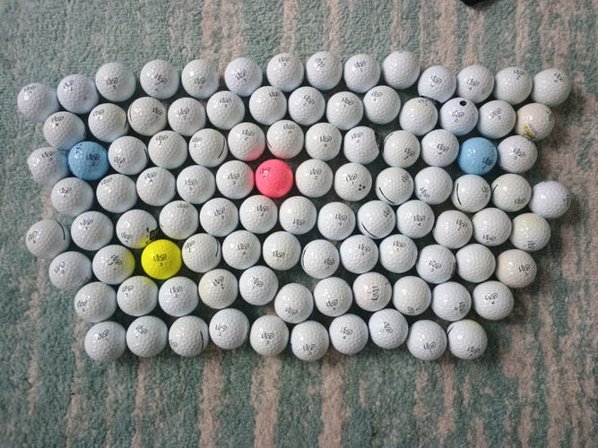 100 Vice used golf balls. drive, tour.