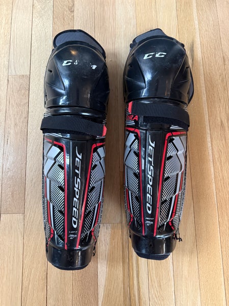 CCM Jetspeed 15" Ice Hockey Shin Pads