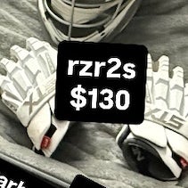 STX Surgeon RZR2 Lacrosse Gloves (Used)