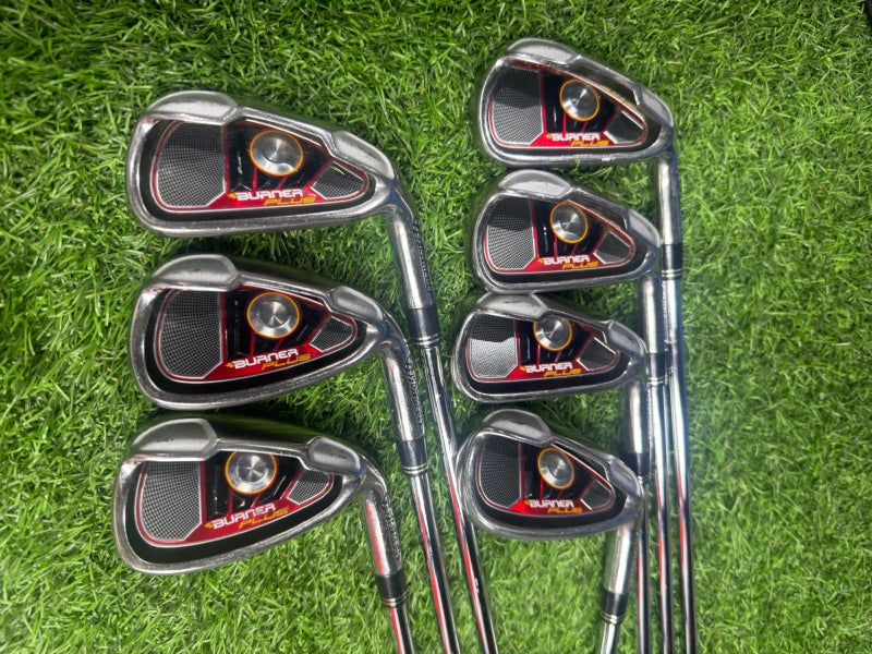 TayloMade BURNER PLUS - IRON SET 4-Pw - Steel - Burner 85 - UNIFLEX - RH (+1/2)