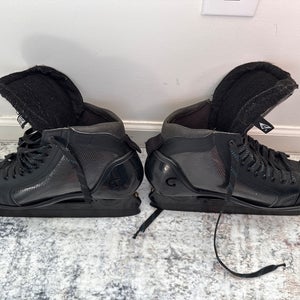 2020 Custom Graf DM1080 Hockey Goalie Skates Regular Width Pro Stock 9 (Like New-Used)