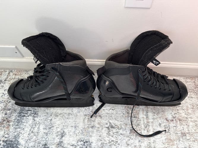 2020 Custom Graf DM1080 Hockey Goalie Skates Regular Width Pro Stock 9 (Like New-Used)
