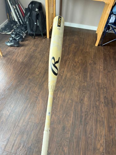 2025 Rawlings Icon Composite BBCOR Certified Bat (-3) 31 oz 34" (Used) Barely 100 swings max